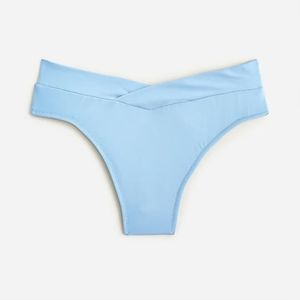 NWT J Crew Cross-Front Cheeky Bikini Bottom